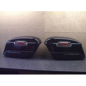2 Koffer Cases Seitentaschen Triumph Rocket III Touring