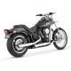 Глушитель Twin Slash 3 In Round Muffler Chrome для Softail
