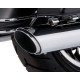 Глушитель Twin Slash 4 Round Muffler Chrome для FL 95-10