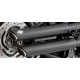 Глушитель Twin Slash 3 Round Muffler Black для FLSTN FLSTSB