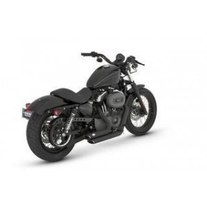 Глушитель Shortshots Stagger Black для Sportster / Iron / Forty Eight / Seventy Two