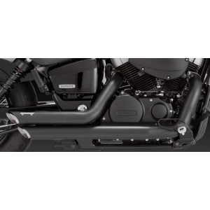 Глушитель Short Shots Staggered Black для Shadow 750