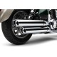 Глушитель Slip-On Exhaust W/Tips CHRM для Vulcan 1700 01-09
