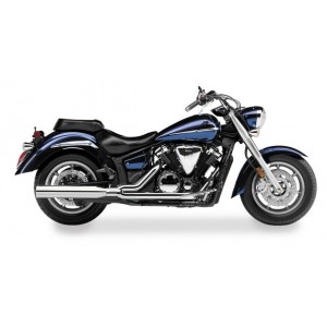 Глушитель Power Pro HP 2:1 Exhaust Chrome для VStar 1300