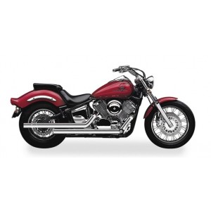 Глушитель Dragsters Exhaust Chrome для VStar 1100 Classic / Custom 99-09