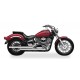 Глушитель Dragsters Exhaust Chrome для VStar 1100 99-09