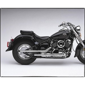 Глушитель Drag Pipes Exhaust 2IN Chrome для VStar 650 98-05