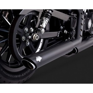 Глушитель Twin Slash 3-inch Black для Sportster