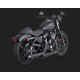 Глушитель Twin Slash 3-inch Black для Sportster