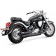 Глушитель Twin Slash Staggered Black для C50/M50