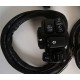 Комплект управления для Harley Davidson Touring 1996-2008 черный